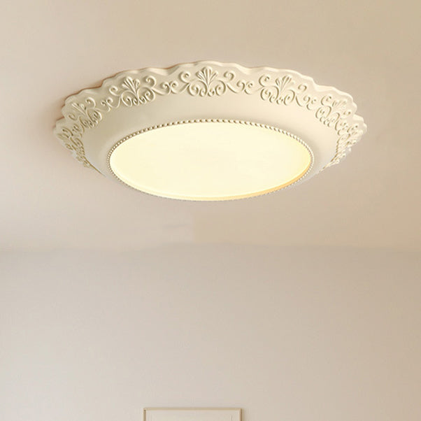 Vintage-inspirierte Deckenleuchte aus Harz-Aster Selection