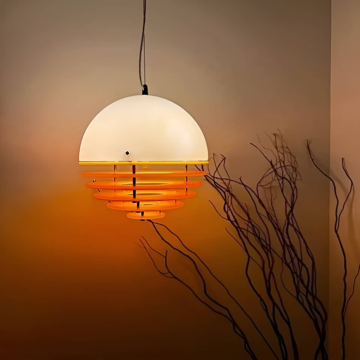Bauhaus Stil Pendelleuchte für Elegante Wohnräume