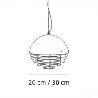 Bauhaus Stil Pendelleuchte für Elegante Wohnräume