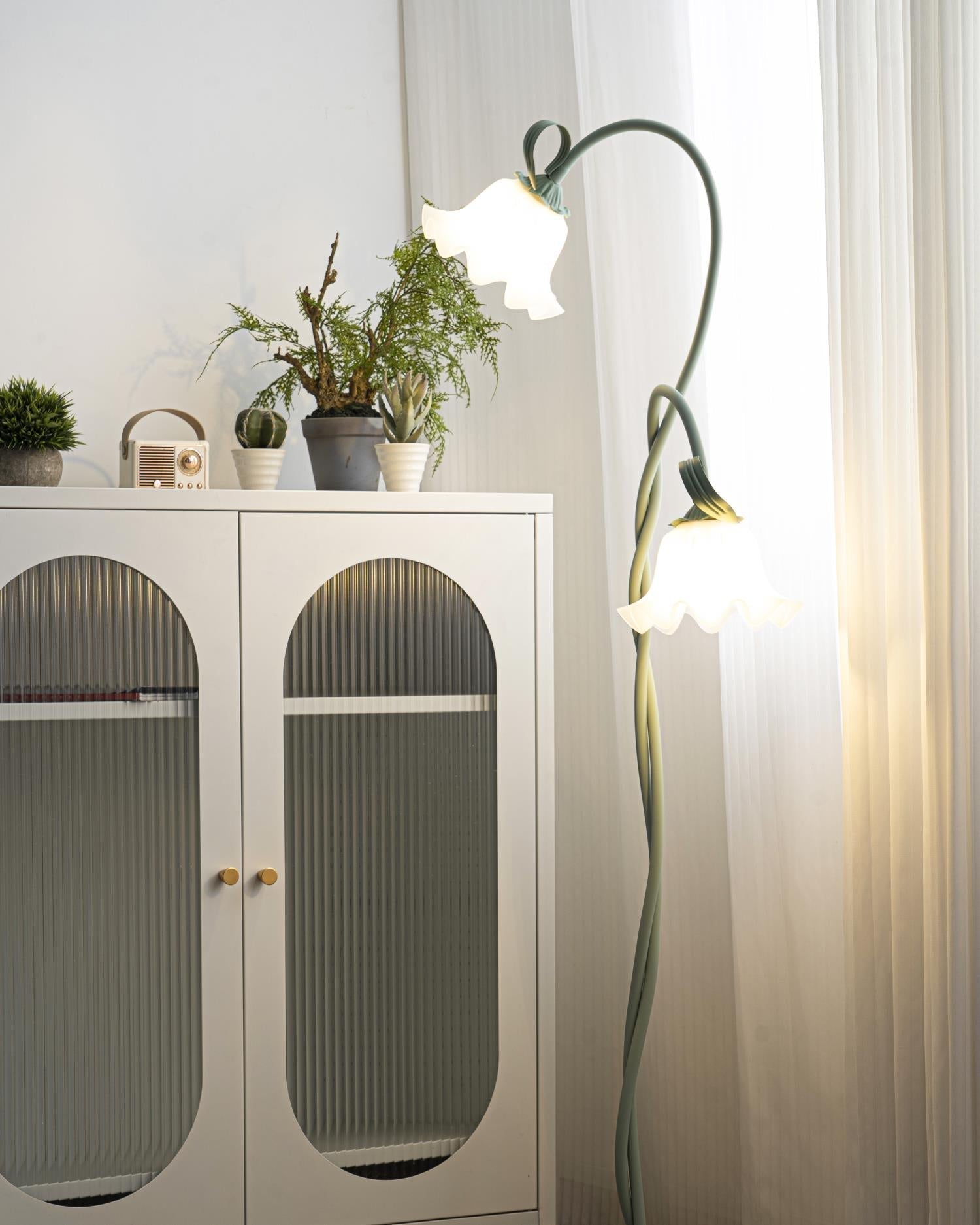 Calla Blumen Lampe für Wohnzimmer