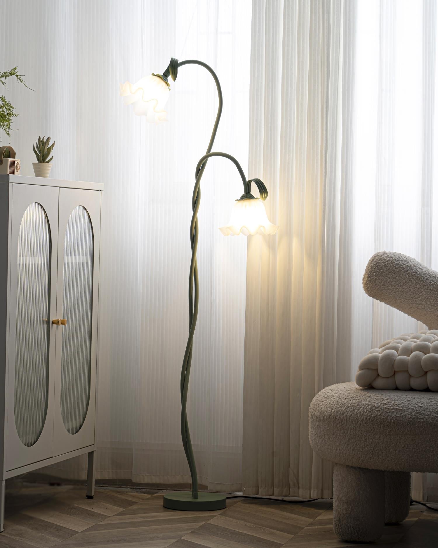 Calla Blumen Lampe für Wohnzimmer