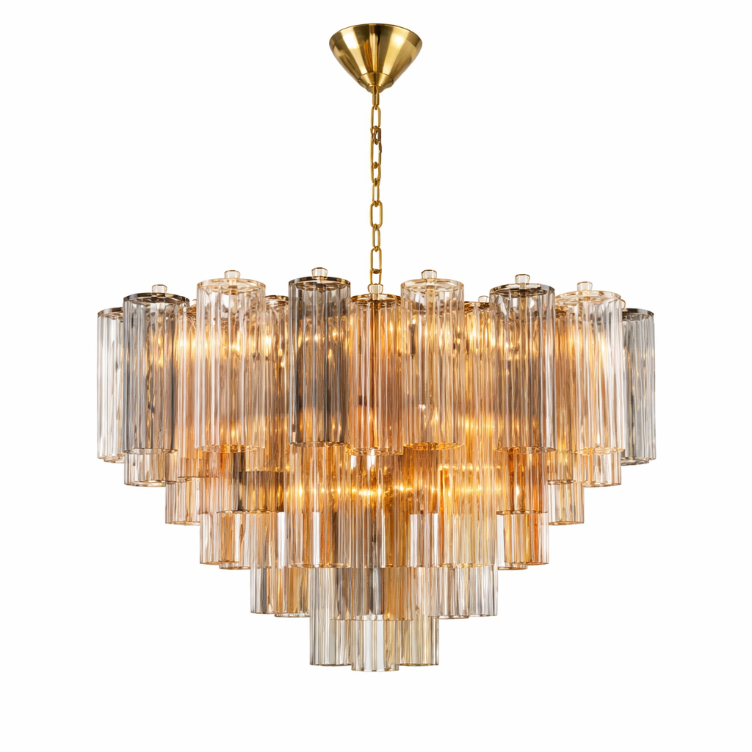 Aster Maison | Runde rauchglas pendelleuchte