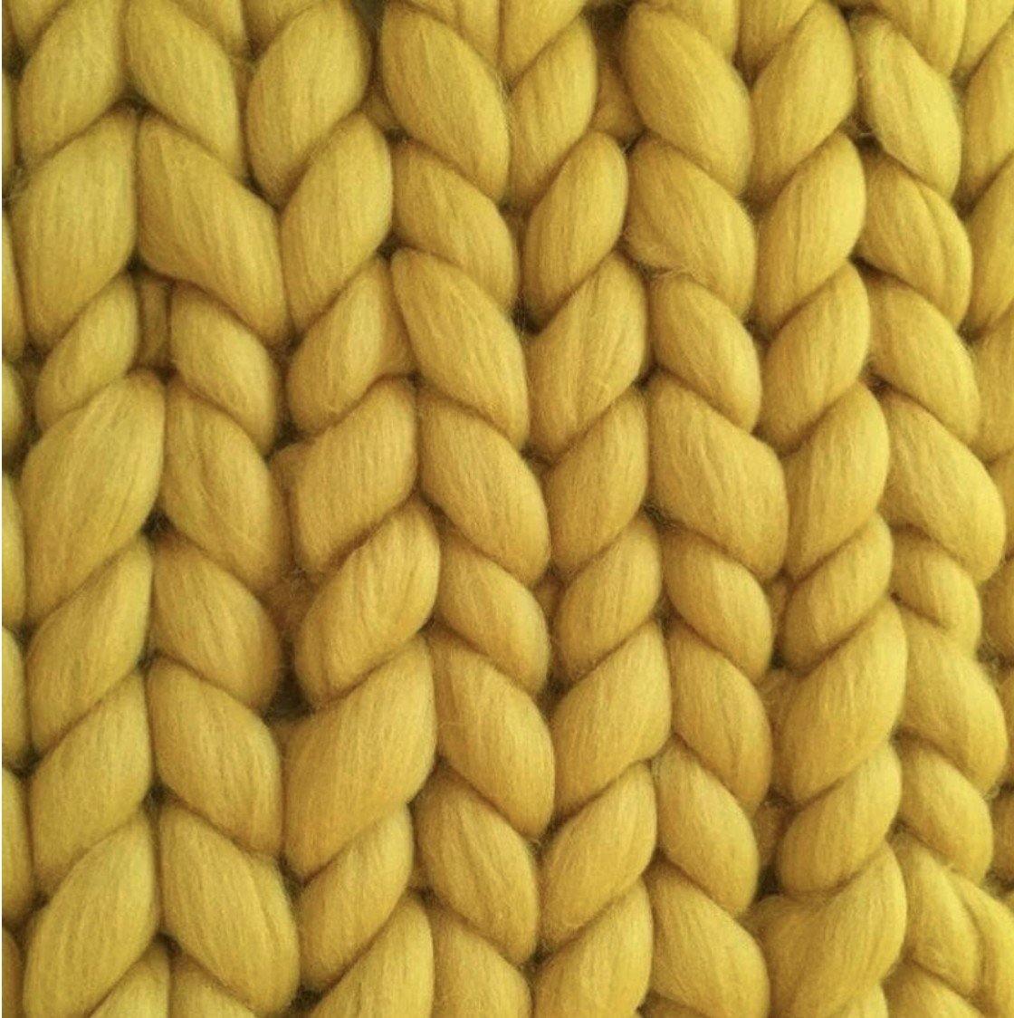 Kuschelige Strick-Decke-Aster Selection