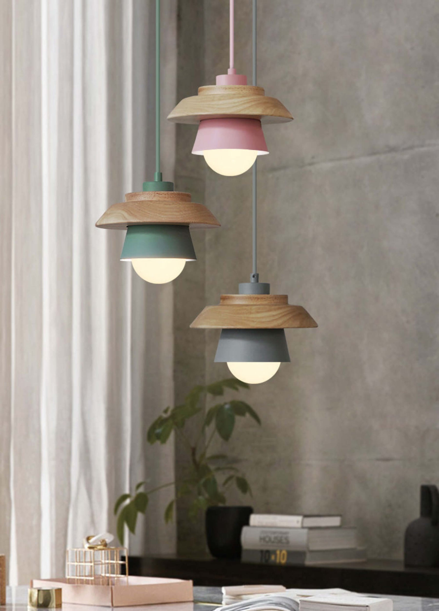 Nordic Wood Glow Lamp