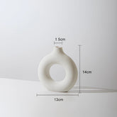 Hochwertige Keramikvase – Perfekte Balance aus Kunst & Funktion