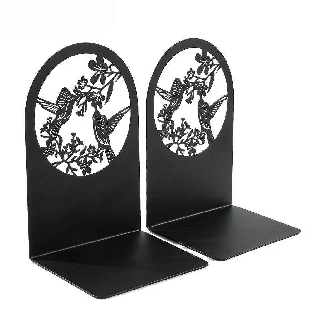 Playful bookends with nature motifs – ideal for the living room and reading corner