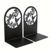 Playful bookends with nature motifs – ideal for the living room and reading corner