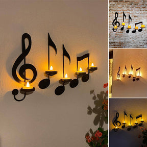 Muzikale wandlamp