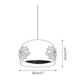 Elegante Resin-Kronleuchter Lampe