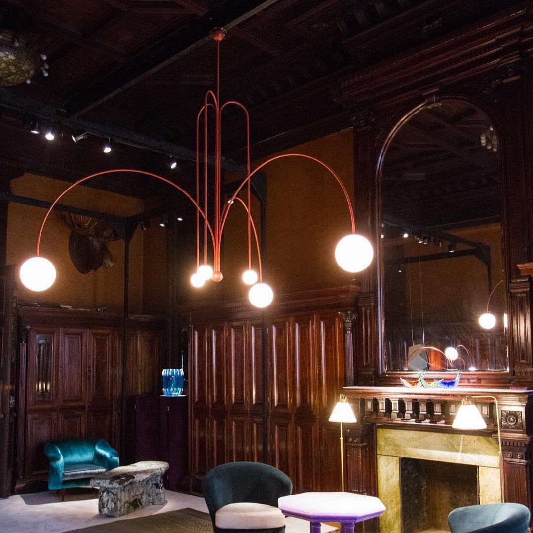 Moderne Lichtkunst Deckenlampe-Aster Selection