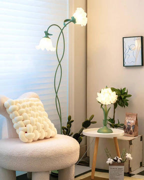 Calla Blumen Lampe für Wohnzimmer