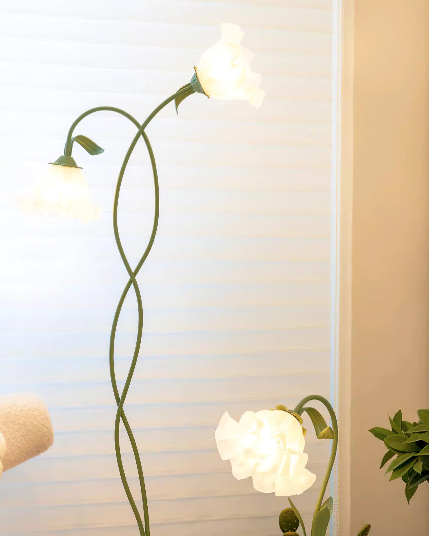 Calla Blumen Lampe für Wohnzimmer