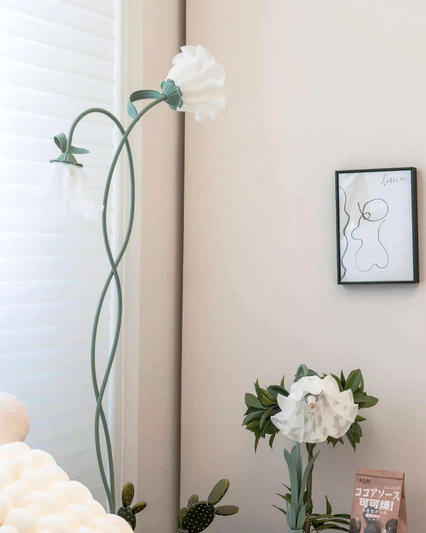 Calla Blumen Lampe für Wohnzimmer