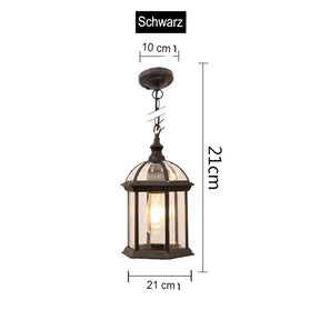 Hanging lamp for garden outdoor area