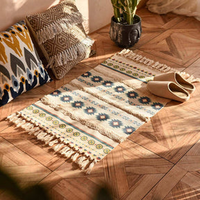 Waschbarer Boho Teppich