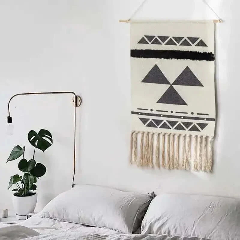 Boho macramé tapijt 