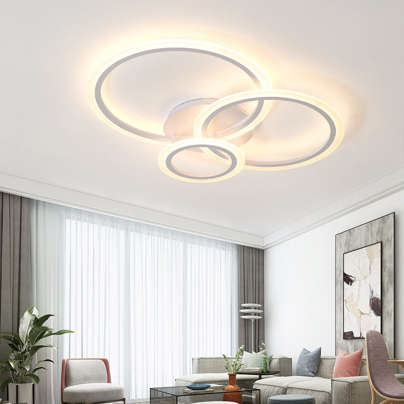 Elegante LED-Ring-Hängelampe