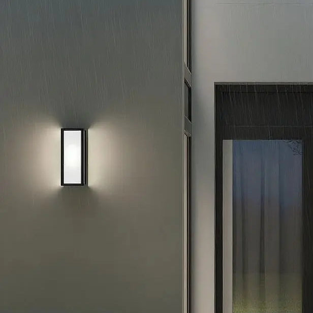 Moderne wasserdichte LED-Außenwandleuchte