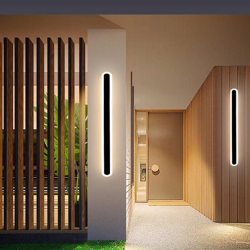 Minimalist LED outdoor light