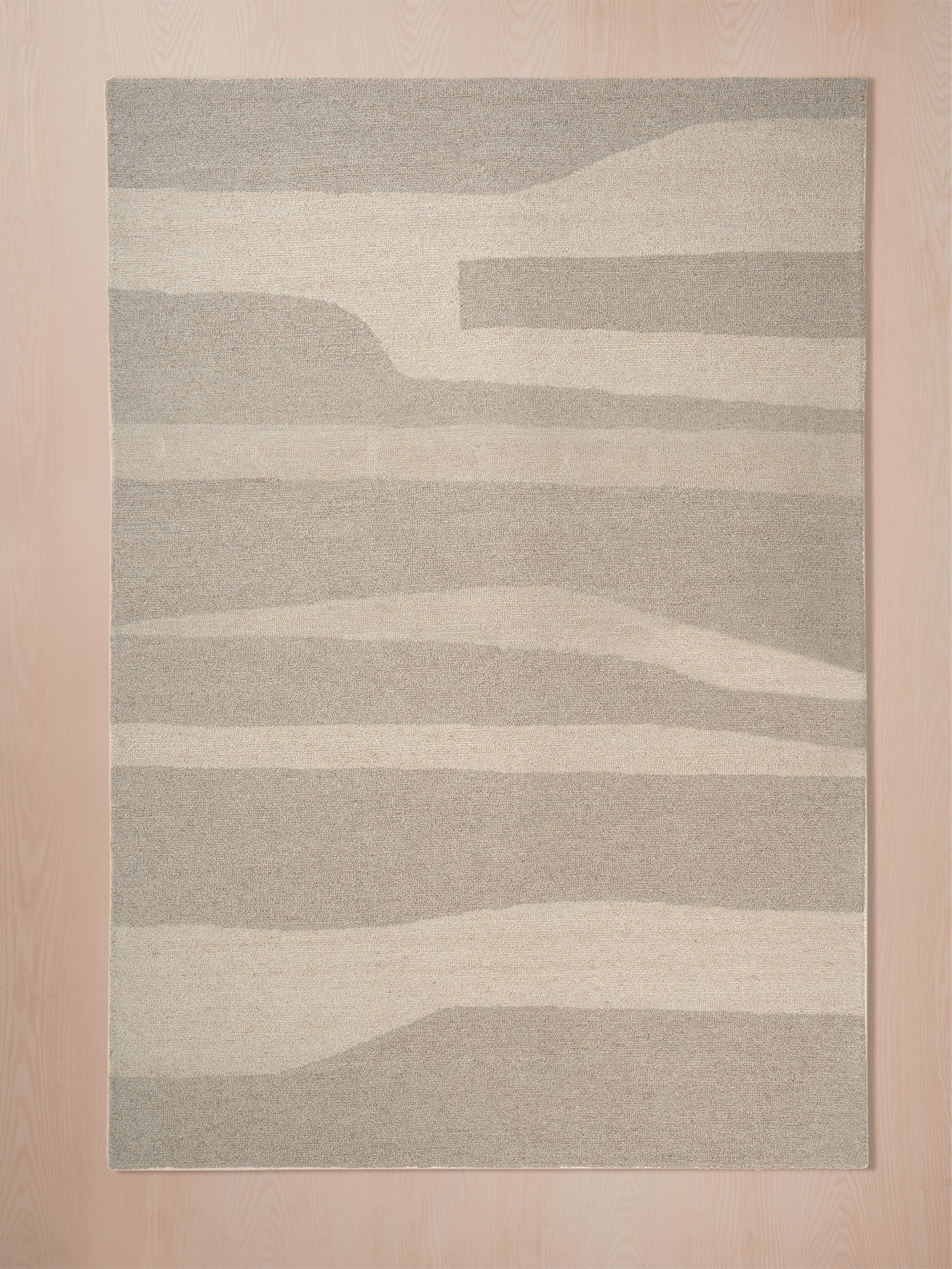 Wollteppich 200x300 oder 240x340 groß für Wohnzimmer und Schlafzimmer