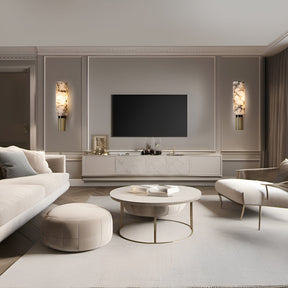 Luxurious marble wall light