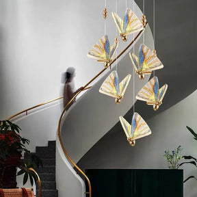 Elegante vlinder hanglamp