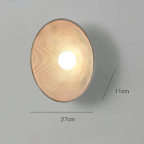 Bamboe Zen light wandlamp in een minimalistisch design