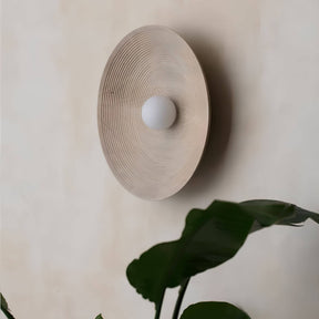 Bamboe Zen light wandlamp in een minimalistisch design