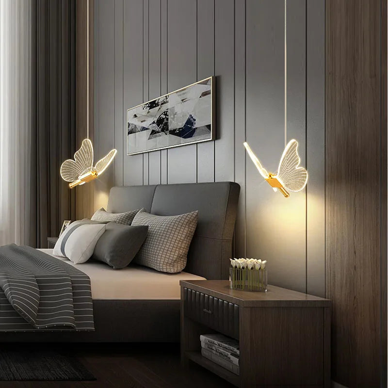 FlutterGlow – LED vlinder hanglamp