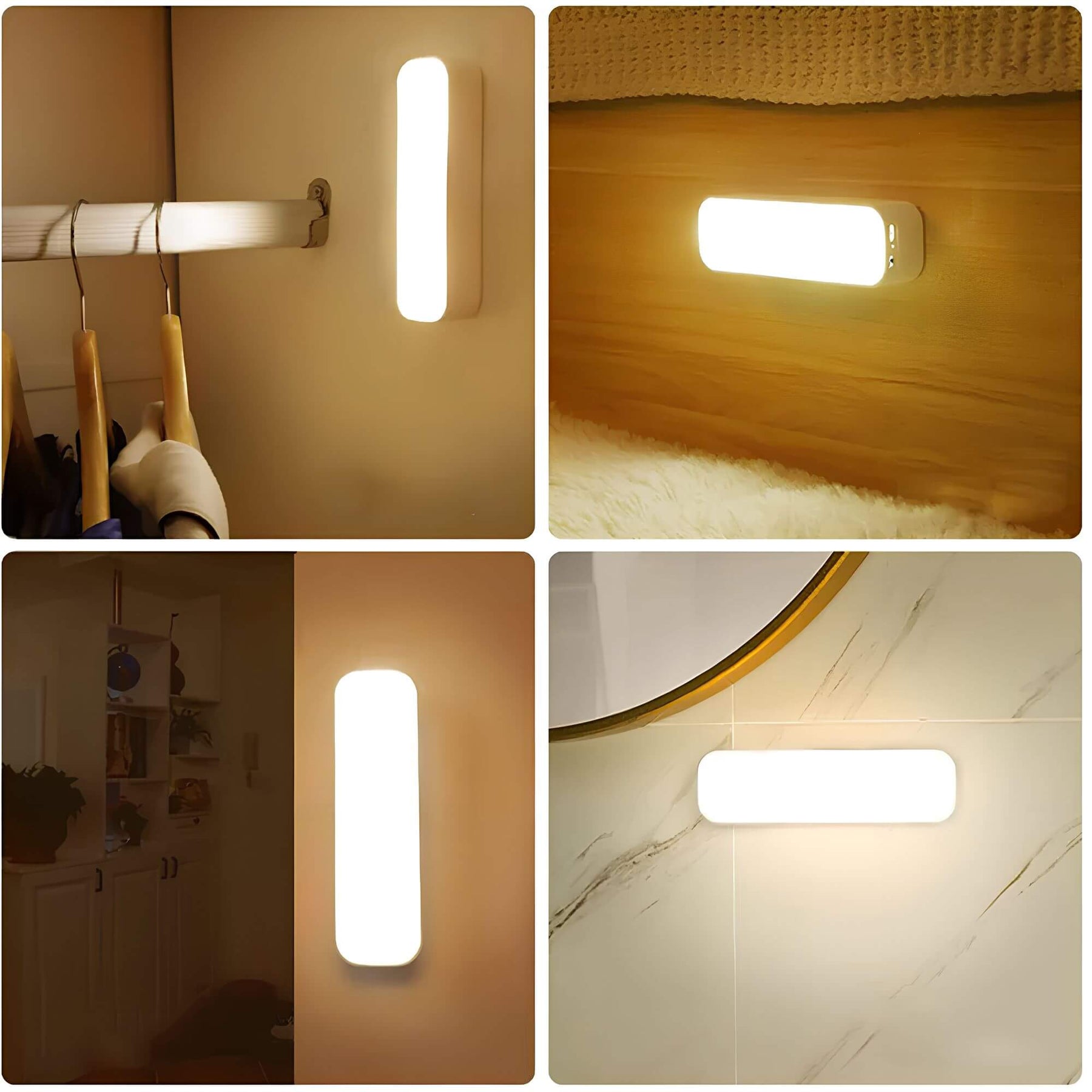 Bewegingsgestuurde LED wandlamp met slimme functie