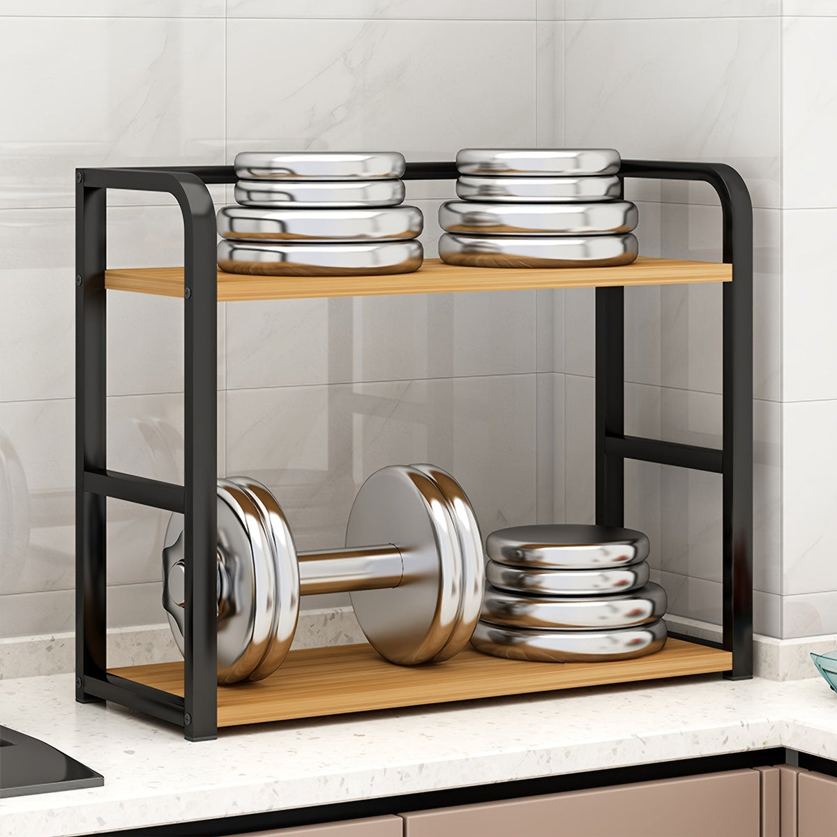 Modern kitchen organizer – shiny &amp; hygienic