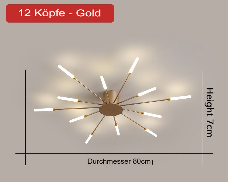 Stilvolle LED-Stab-Hängelampe