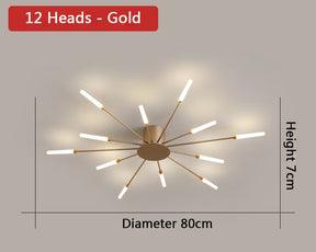 Stijlvolle LED staafhanglamp