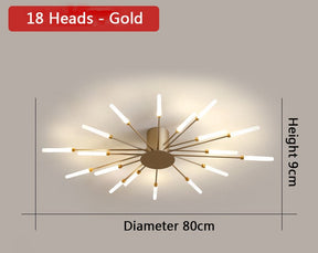 Stijlvolle LED staafhanglamp