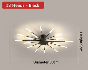 Stijlvolle LED staafhanglamp