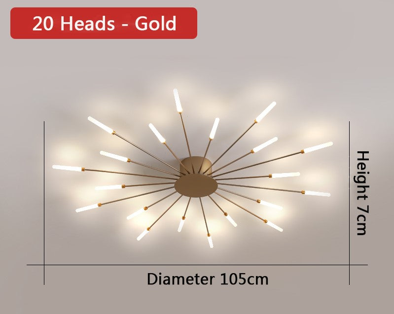 Stijlvolle LED staafhanglamp