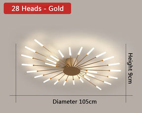 Stijlvolle LED staafhanglamp