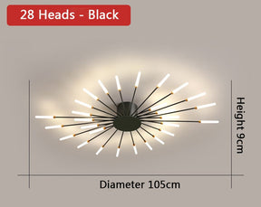 Stijlvolle LED staafhanglamp