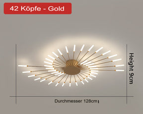 Stilvolle LED-Stab-Hängelampe