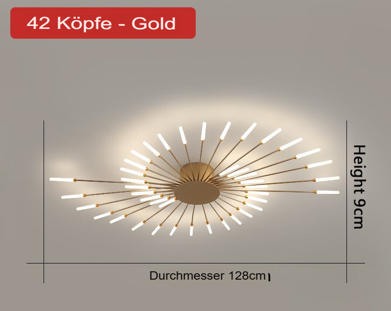 Stilvolle LED-Stab-Hängelampe