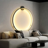 Eenvoudige LED-cirkelwandlamp