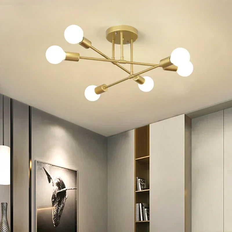 Minimalistische LED-Deckenleuchte