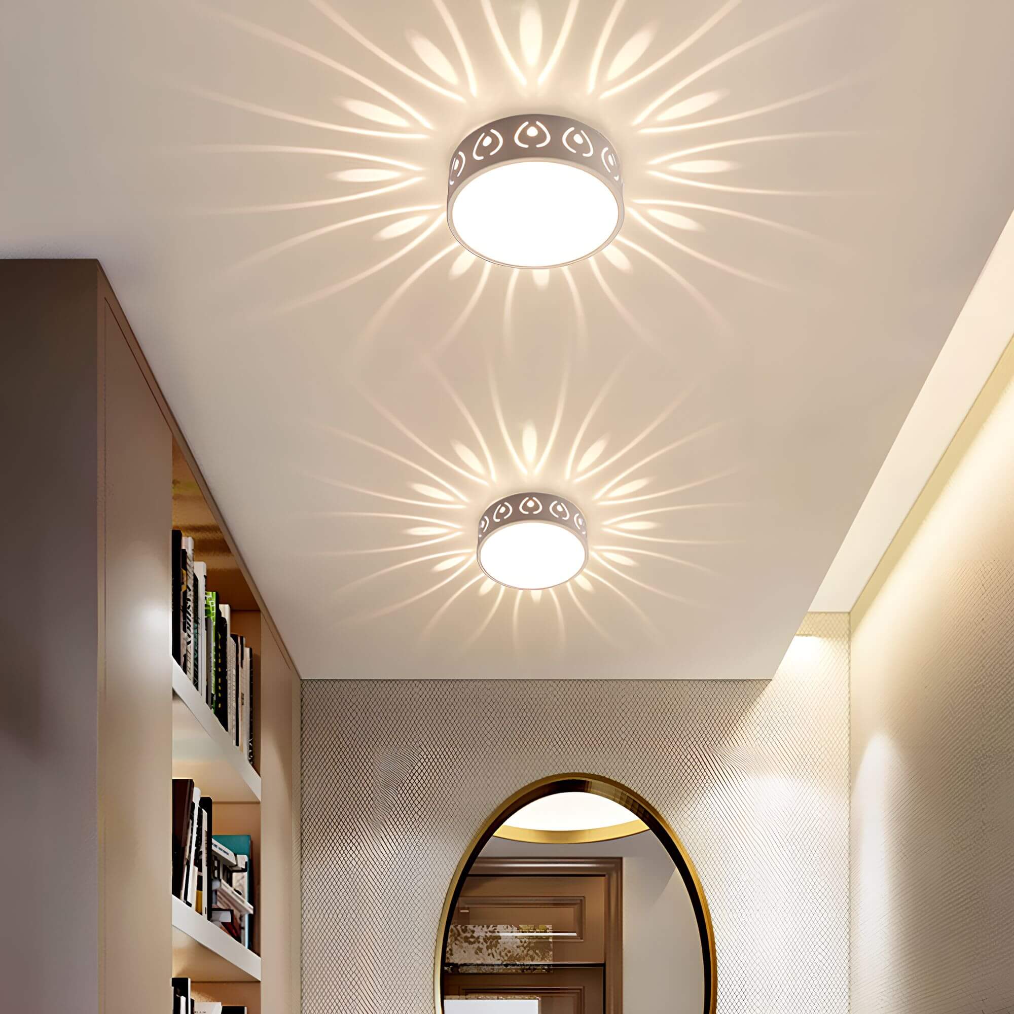 Minimalistische LED Deckenlampe-Aster Selection