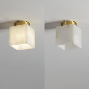 Tijdloze plafondlamp met natuurlijke look