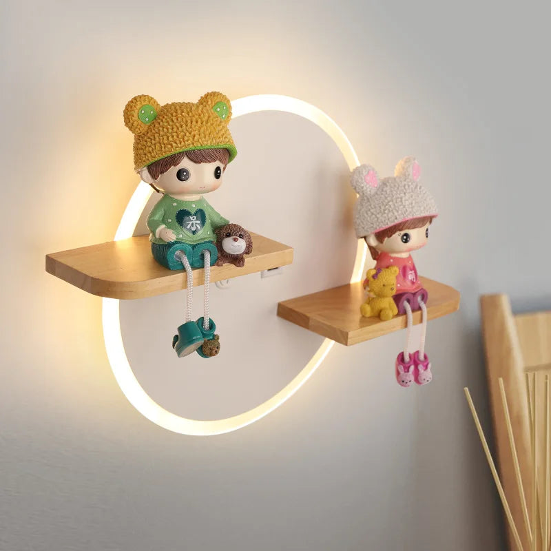 Eenhoorn kinderwandlamp DreamGlow 