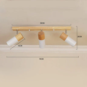 Harmonie Holz-Deckenleuchte