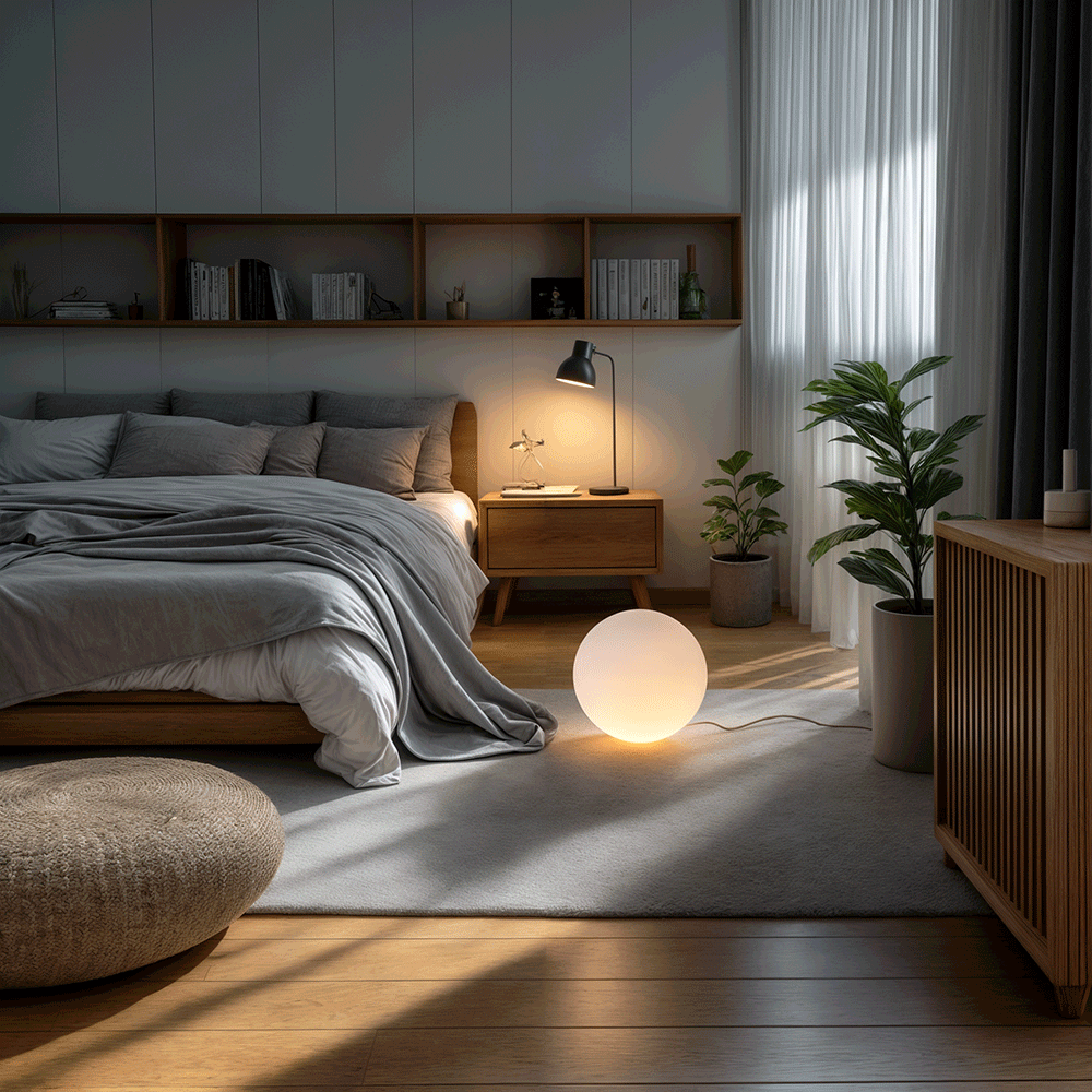 Moderne kugelförmige LED-Gartenlampe-Aster Selection