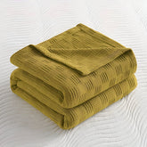 Elegante Baumwoll-Kuscheldecke