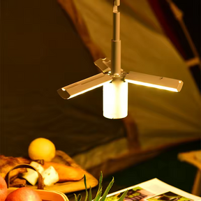 Foldable camping lamp