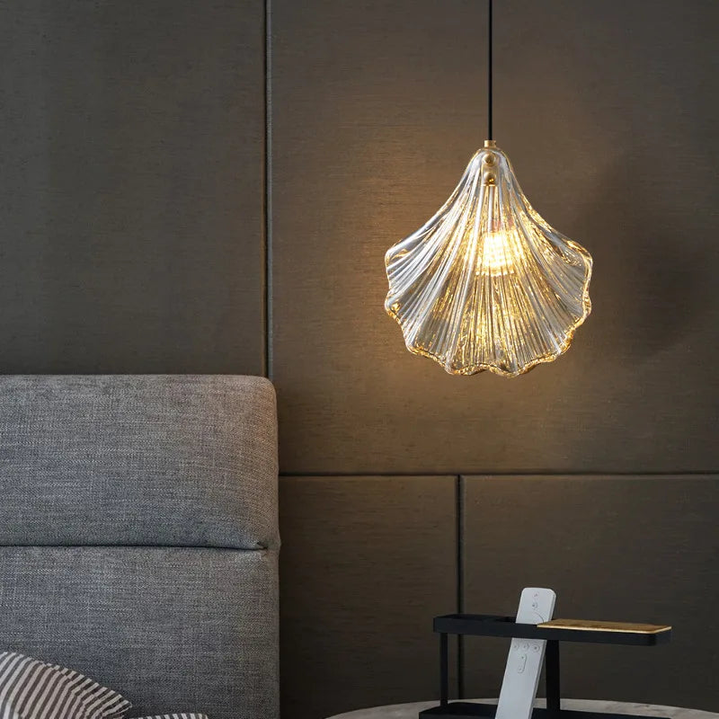 Elegante LED Shell Deckenleuchte
